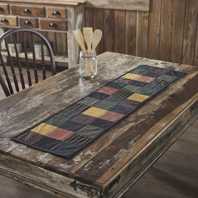 Heritage Farms Quilted Runner 12x48 VHC Brands - Image 1 of 4