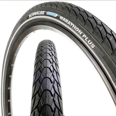 Schwalbe Marathon Plus 27,5x1,50 Wire Endurance Clincher SmartGuard 67TPI 55-95P - Imagem 1 de 4