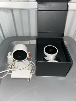 Amazon Cloud Cam 1080p Indoor Security Camera Key PB04JL White Works W/ Alexa - Image 1 of 3