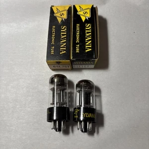 2 NOS Sylvania 6SL7GT en caja original. Tubos probados - Imagen 1 de 7
