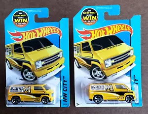 Hot Wheels Custom '77 Dodge Van Amarillo #20/250 HW City 2015 HW Performance OH-5 - Imagen 1 de 15