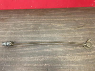 1939 PLYMOUTH DODGE CHRYSLER IGNITION SWITCH CABLE AND HOUSING NOS 824 - Image 1 of 3