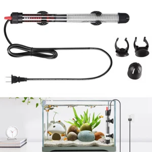 Calentador termostato automático sumergible para pecera de acuario con ventosas calentador - Imagen 1 de 21