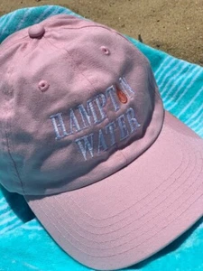Hampton Water Wine Hat Cap Pink Offical  Jon Bon Jovi Jesse Merchandise - Picture 1 of 12