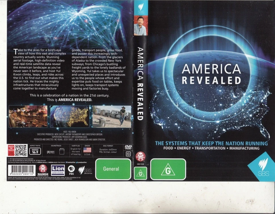 America Revealed-The Systems That Keep The Nation Running-USA 2012-DVD - Image 1 of 1