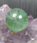 Elegant Light Green 💎 STRIPED Sunburst PATCH Vintage Glass MASTER Marbles .69"