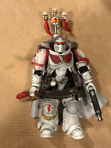 JOYTOY x Warhammer 40k White Scars Captain Custom Khan 1/18 5" Action Figure - Picture 1 of 4