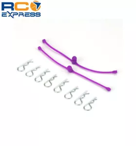 DU-BRO Body Klip Retainers Purple (2) DUB2250 - Picture 1 of 2