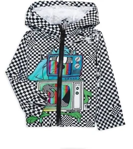 MEMBERS ONLY Little Boy's LOONEY TUNES Taz HOODED Windbreaker BUGS BUNNY SZ 6 - Picture 1 of 7