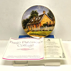 Macquarie Heritage Banjo Paterson's Cottage (Penny Lyras) Plate - Picture 1 of 3