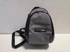 Gray Nintendo DS Backpack Carrying Case OEM Travel Bag - Picture 1 of 3