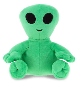 DolliBu Green Alien Stuffed Animal Plush Toy, Alien Stuffed Toy Gift - 6 Inch