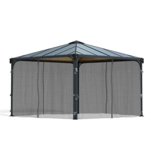 Palermo/Milano/Martinique Gazebo Netting Set - 4 Piece - Picture 1 of 12