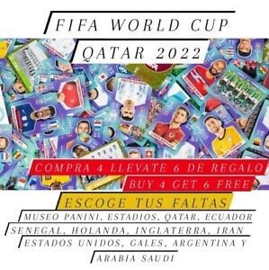 FIFA MUNDIAL QATAR 2022 PANINI STICKERS * ESCOGE TUS FALTAS* 🇪🇦🏆⚽💵💵⚽🏆🇪🇦
