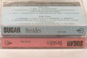 SUGAR – Besides 1992 US ADVANCE PROMO Only 2 x cassette SEALED Bob Mould - Picture 1 of 3