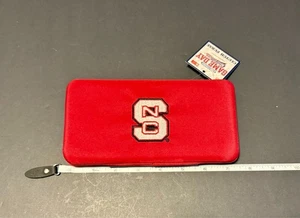 NC State Game Day Cartera de Terciopelo Rojo Organizador con Licencia NCAA - Imagen 1 de 7