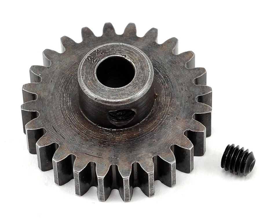 RRP1224 MOD1 PINION GEAR 24T (5MM BORE): EXTRA HARDENED STEEL - Image 1 of 1