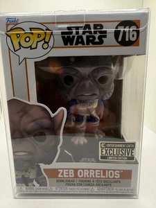 Funko Pop! Star Wars: The Mandalorian Zeb Orrelios Pop! Figure #716 EE Exclusive - Picture 1 of 6