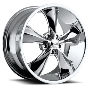 17x8 +1 Foose 1PC F105 Legend 5x4.75 Chrome Plated Wheels (Set of 4) - Picture 1 of 1