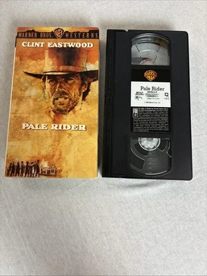 Warner Home Video Pale Rider Clint Eastwood 1998 VHS **Buy 2 Get 1 Free** - Image 1 of 4