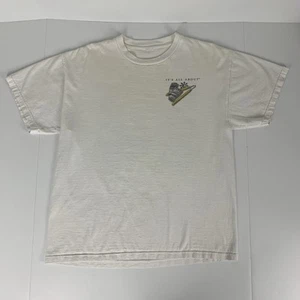 Vintage Y2K Martial Arts T-Shirt “It's All About” Graphic Tee Size Medium Large - Picture 1 of 10