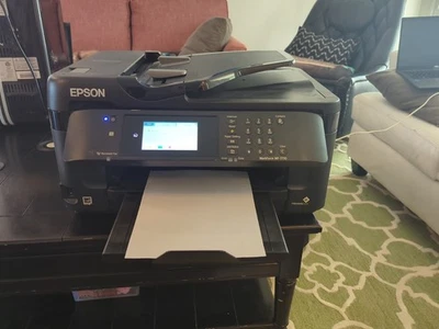 Epson WorkForce WF-7110 Wireless and WiFi Direct, Wide-Format Color Inkjet Print - Image 1 of 4
