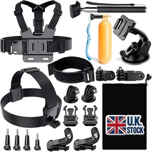 REFLEX 19 in 1 Action Camera Kit, compatible with GoPro Hero 9-13, DJI Osmo - Picture 1 of 10