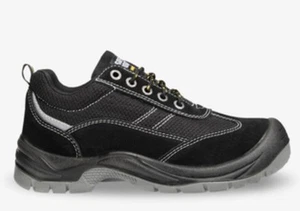 SAFETY JOGGER Black/ Pink WORK SHOES SIZE UK 6 LACE UP - Picture 1 of 5