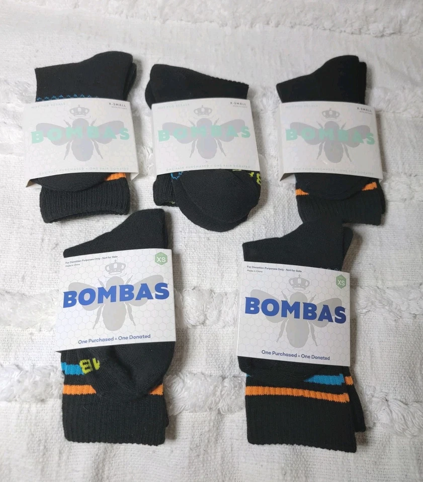 Bombas Black Striped XS