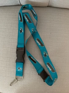 SAN JOSE SHARKS LANYARD NHL HOCKEY - Picture 1 of 7
