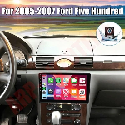 10.1"For Ford Five Hundred 2005-2007 Carplay Android 14 Car Stereo Radio GPS Nav - Imagem 1 de 4