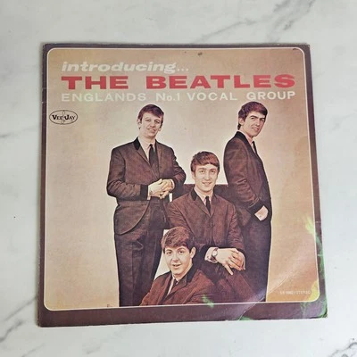 INTRODUCING THE BEATLES ENGLANDS No. 1 VOCAL GROUP  VEE JAY Vinyl - Image 1 of 4