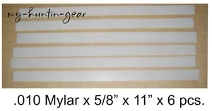 Mylar Reeds Strips Make Your Own for Duck Goose Turkey Deer Calls .010 x 5/8 - Picture 1 of 1