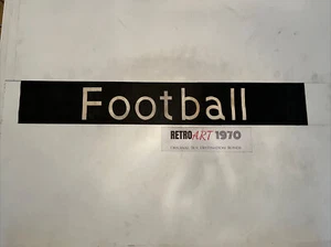 Football - F811 Dublin Bus Destination Blind 35" Irish Gift - Picture 1 of 12