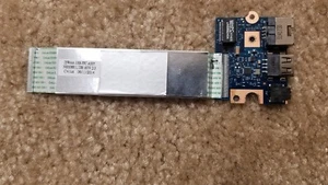 TOSHIBA C55-B C50 C50D-B-120 AUDIO LAN USB BOARD WITH CABLE ZSWAA USB GENUINE - Picture 1 of 2