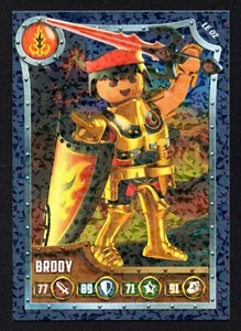 BRODY BURNHAM RARO CROMO EDICION LIMITADA FOIL LE02 PLAYMOBIL NOVELMORE 2020 - Imagen 1 de 3