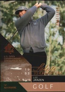2003 SP Authentic Golf Card #87 Lee Janzen SC/1993