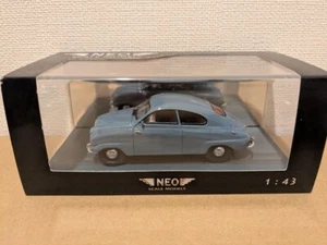 NEO 1/43 Saab 92 SAAB 92 Blue Minicar Neo Scale Models - Picture 1 of 2