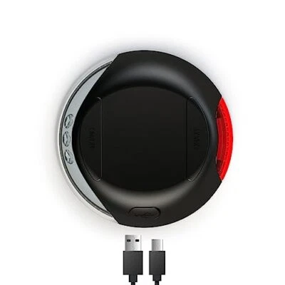 Luz LED recarregável para bicicleta para caminhada noturna segura sistema de trela mãos-livres - Imagem 1 de 4