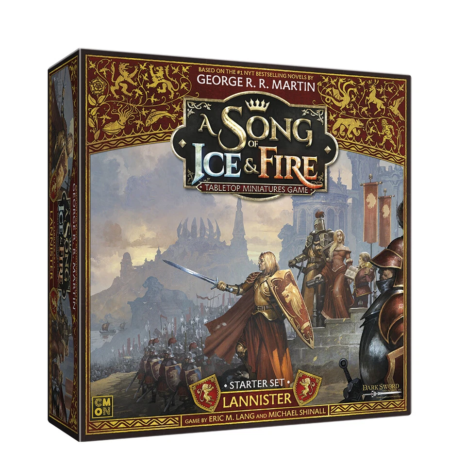 Lannister Starter Set A Song of Ice and Fire Miniatures Game ASOIAF CMON NIB - Image 1 of 1