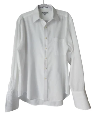 Camisa de vestir con botones blanca puño francés talla 16,5-36/37 certificado de autenticidad Givenchy Monsieur para hombre Foto 1 de 4