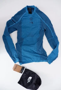 North Face Pro BRANDNEU Damen Ski Baselayer Top Größe XS Rundhals Blau £90 - Bild 1 von 10