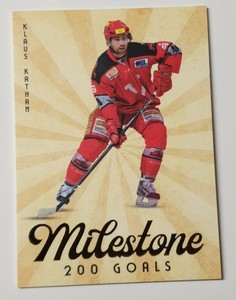 DEL 2022/2023 22/23 Milestone Classic Hannover Scorpions Klaus Kathan 200 Goals
