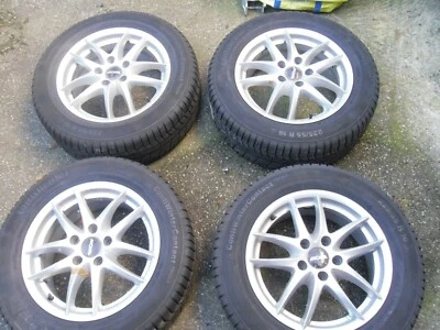 7 x16 ET 45  RONAL 48 ALUFELGEN LK 5x112 AUDI A4 A6 DAIMLER A,C, E KLASSE 225/55 - Bild 1 von 4
