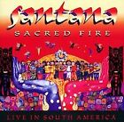 Sacred Fire   Live In South America De Santana  Cd  Etat Tres Bon