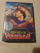 Sega Mega Drive Game Sword Of Vermilion
