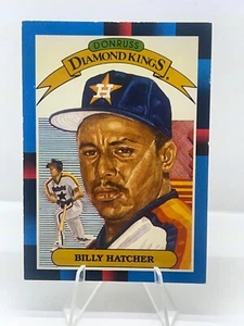 1987 Donruss #23 Billy Hatcher DK Diamond Kings - Photo 1/2