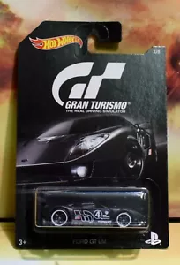 Druckguss Maßstab 1/64 Modellauto Hot Wheels Gran Turismo Ford GT LM - Bild 1 von 1