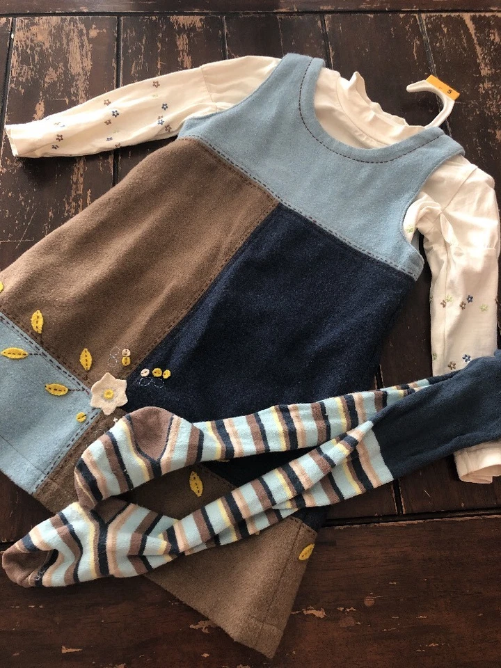 Lote de 4 medias camisas jumper Deux Par Deux para niñas Foto 1 de 1