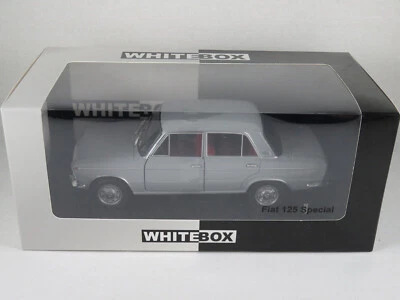 WHITEBOX  1:24  AUTO DIE CAST  FIAT 125 SPECIAL GRIGIO  ART WB124128-0 - Immagine 1 di 4